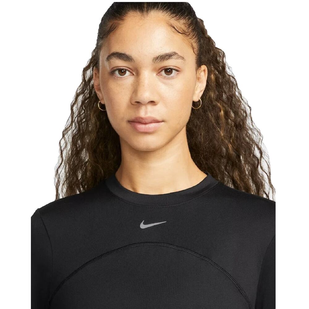UV Running Top Women's Large Black Crew-Neck - Picture 3 of 7